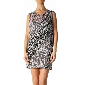 BCBG MaxAzria Gray Chic Sheath Dress